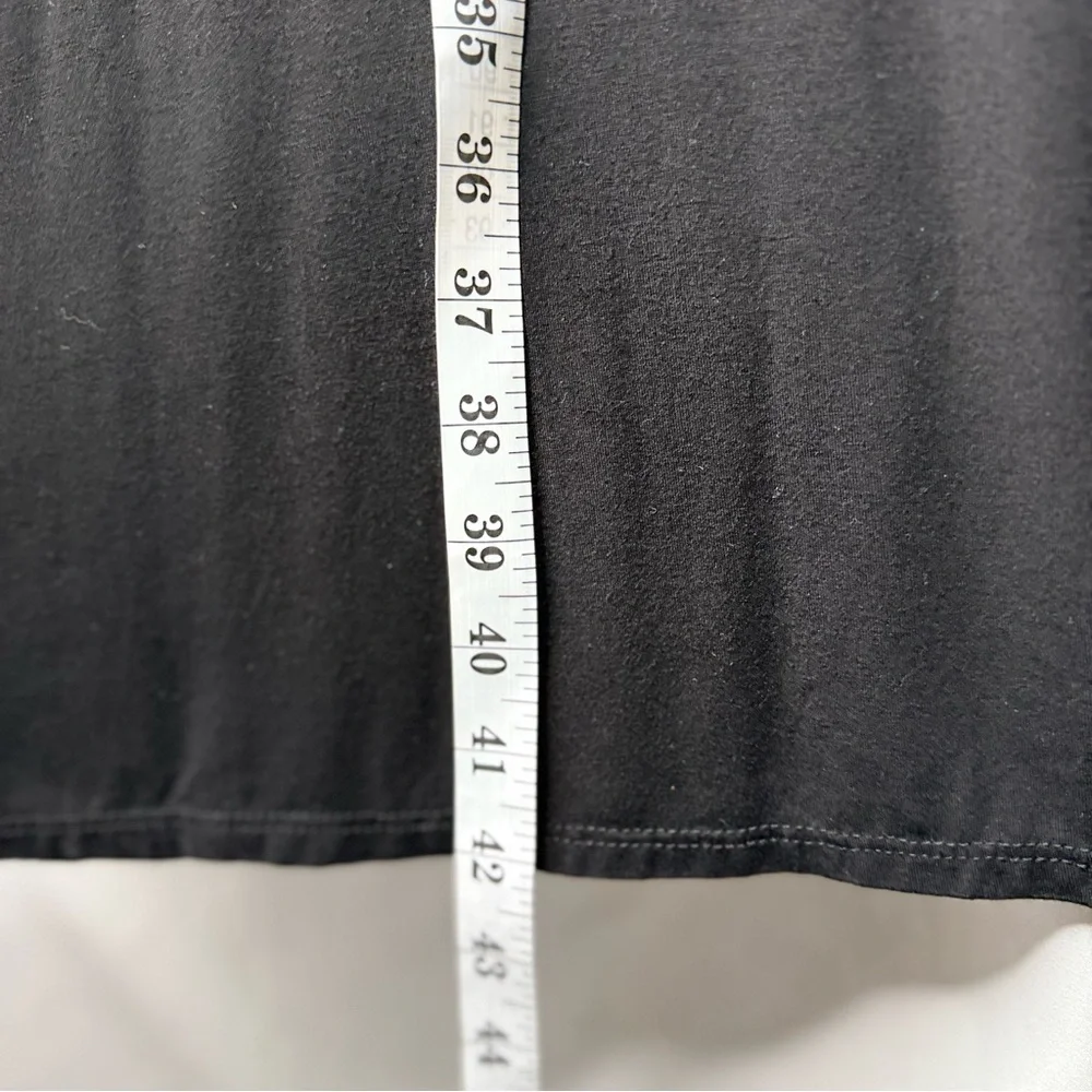 Double Click 3X Black Maxi Skirt w/Side Ruching - Picture 6 of 6